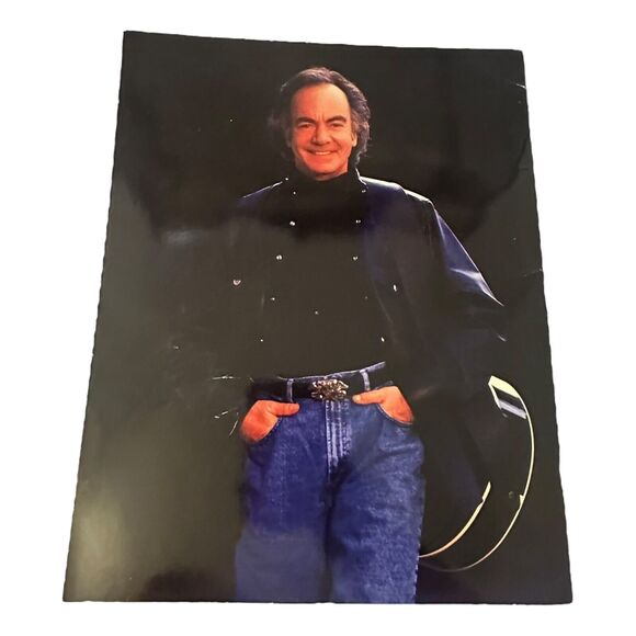 Vintage 1996 NEIL DIAMOND Tour Souvenir Concert Book PROGRAM - Picture 4 of 4